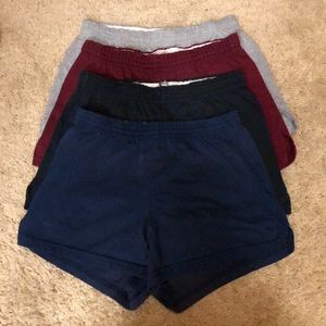 Soffe cheer shorts